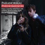 PARANORMIC Spirit Box Ghost Hunting Equipment — Handheld EVP Ghost Hunting Equipment Kit with 32 GB Micro SD & Integrated Flashlight — Paranormal Equipment Ghost Box for Scanning & Recording Spirits