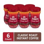 Folgers Classic Roast Instant Coffee - 6 Pack
