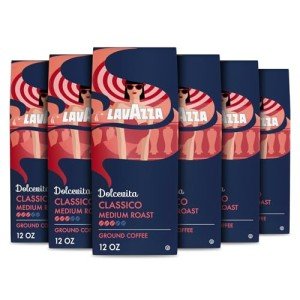 Lavazza Dolcevita Classico Ground Coffee - 6 Bags
