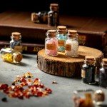 12-Piece Chakra Healing Crystal Bottle Set