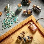 12-Piece Chakra Healing Crystal Bottle Set