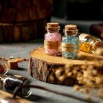 12-Piece Chakra Healing Crystal Bottle Set