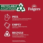 Folgers Classic K-Cup Pack, 12 Count (Pack of 6)