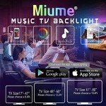 Miume 9.8Ft RGB LED Strip Light for TVs