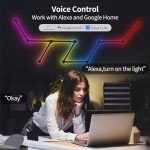 RGB Smart LED Light Bars for Home Decor