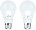 GE C by GE Smart LED Bulb 2-Pack, Alexa Compatible