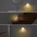 Dusk to Dawn Automatic Night Light 2 Pack