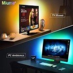 Miume 9.8Ft RGB LED Strip Light for TVs