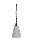 Kikkerland Concrete Cone Pendant Light