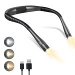 Xicyole Adjustable Neck Reading Light for Beds