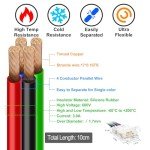 10 PCS Solderless RGB LED Strip Connectors 4Pin