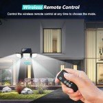 Tuffenough Solar Motion Sensor Outdoor Lights (2-Pack)