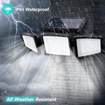 Tuffenough Solar Motion Sensor Outdoor Lights (2-Pack)
