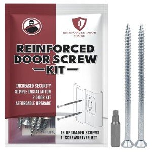 Door Security Screw Kit with 3-inch Screws