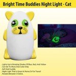 Bright Time Buddies Cat - Portable Night Light Lamp