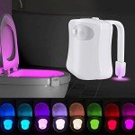 Motion Activated Toilet LED Night Light - 8 Colors