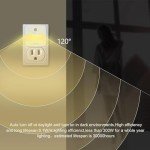 Dusk-to-Dawn Mini LED Night Lights - 2 Pack