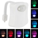 Motion Activated Toilet LED Night Light - 8 Colors