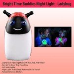 Ladybug Night Light Lamp for Kids On-the-Go