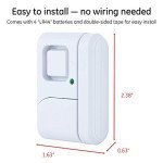 GE 4-Pack DIY Wireless Window and Door Alarms