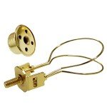 Gold Clip-On Lampshade Adapter with Levellers