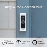 Ring Wired Doorbell Plus – Enhanced Security & Design