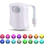 Color Changing Motion Sensor Toilet Night Light