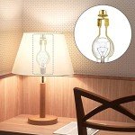 Gold Clip-On Lampshade Adapter with Levellers