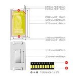 100 PCS 5730 White SMD LED Light Chips