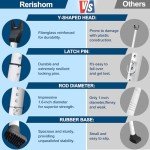 Rerishom Heavy-Duty Door Security Bar, 2 Pack