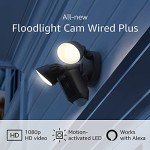 Ring Floodlight Cam Wired Plus - 1080p Motion Detection