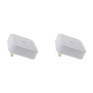 Warm LED Night Light with Dusk-to-Dawn Sensor (2Pcs)