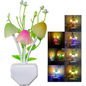 Color Changing Mushroom Night Light for Kids & Adults