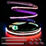 VISDOLL 3.3FT RGB LED Strip Lights - 720 LEDs