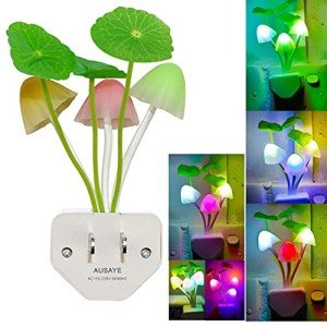Smart Sensor Mushroom LED Night Light for Home