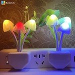 Mushroom LED Smart Night Light for Kids