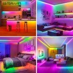 VISDOLL 3.3FT RGB LED Strip Lights - 720 LEDs