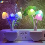 Mushroom LED Smart Night Light for Kids