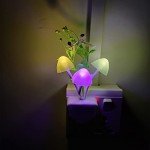 Color Changing Mushroom Night Light for Kids & Adults