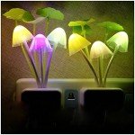 Smart Sensor Mushroom LED Night Light for Home
