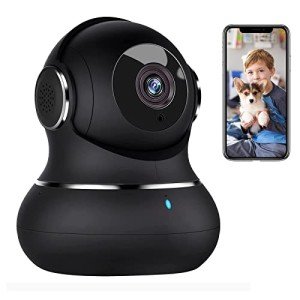 Litokam 2K Indoor 360° Security Camera with App