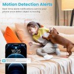 Litokam 2K Indoor 360° Security Camera with App