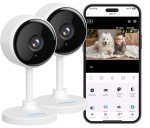 Litokam 2K Indoor Security Camera with Night Vision