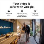Google Nest Security Cam 1080p - Wired - Snow