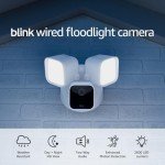 Blink Wired Floodlight Camera with Alexa Integration