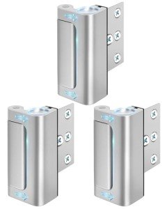 3-Pack High-Security Metal Door Locks for Safety