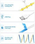 Usb Powered COB LED Light Strip - 3.28FT