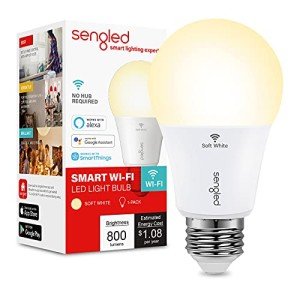 Sengled Smart LED Light Bulb with Alexa & Google