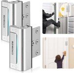 2 Pack Metal Home Security Door Locks