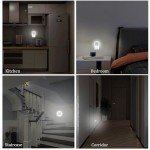 4-Pack LED Smart Night Lights with Dusk Sensor